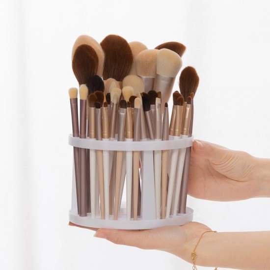 Make Up Case Makeup Brushes Storage Multifunction Large-Capacity Cosmetic Brush Holder Stand Rack Lightweight