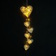 Heart-Shaped Ornaments with Lights for Indoor Outdoor Bedroom Garden Home Party Decoration